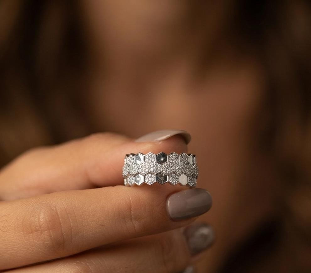 ANILLO RODINADO BRILLO C-117A