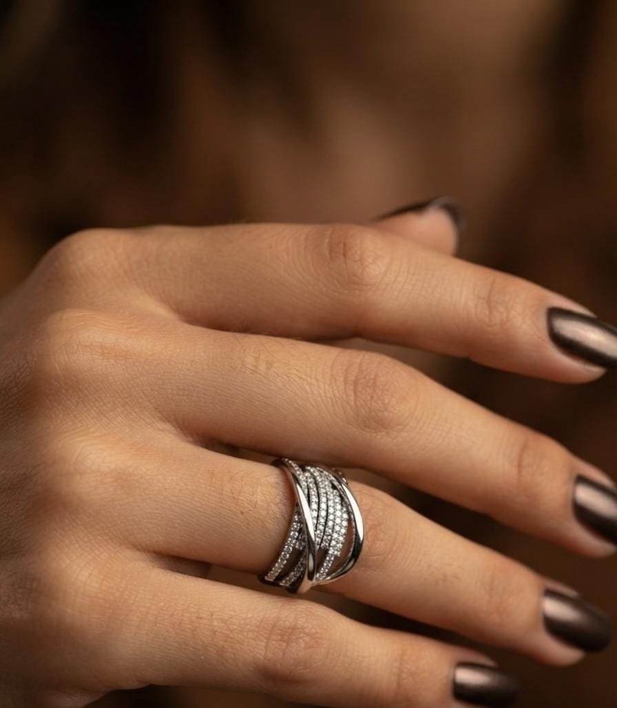 ANILLO BRILLO RODINADO C-117A