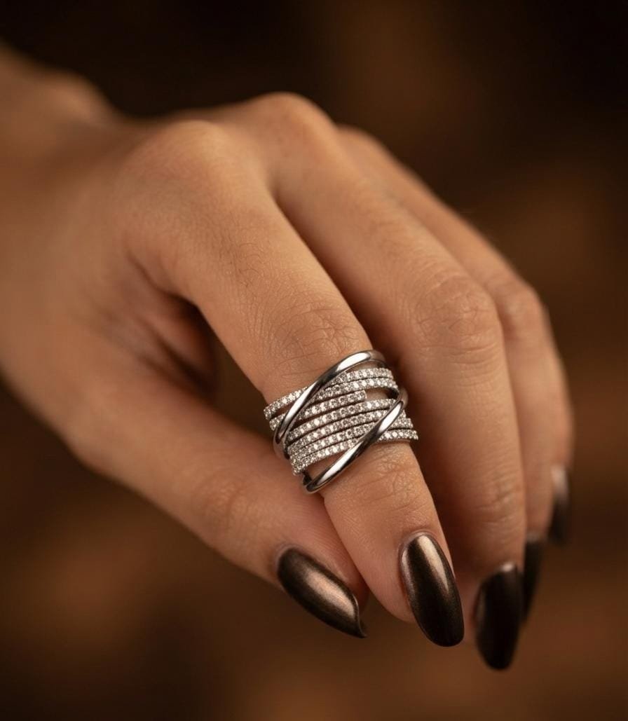 ANILLO BRILLO RODINADO C-117A