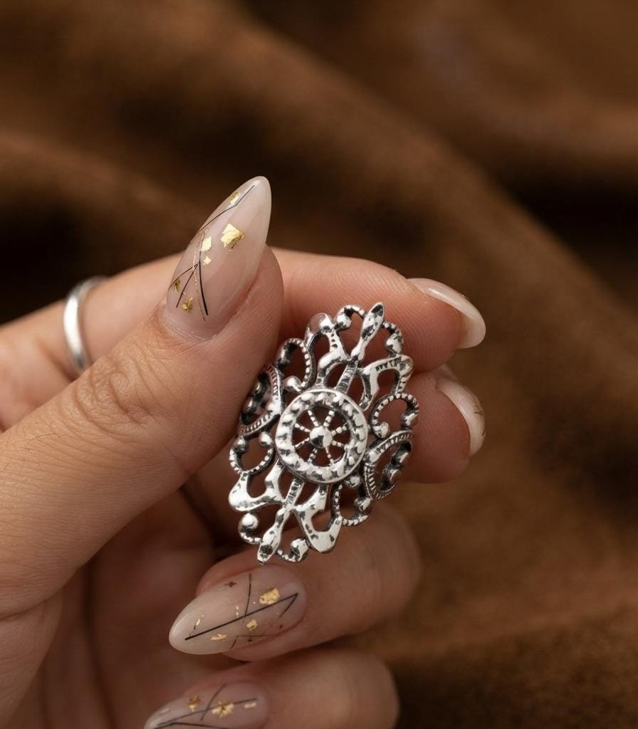 Anillo CALADO LARGO "TALLE UNICO #21" C-5A