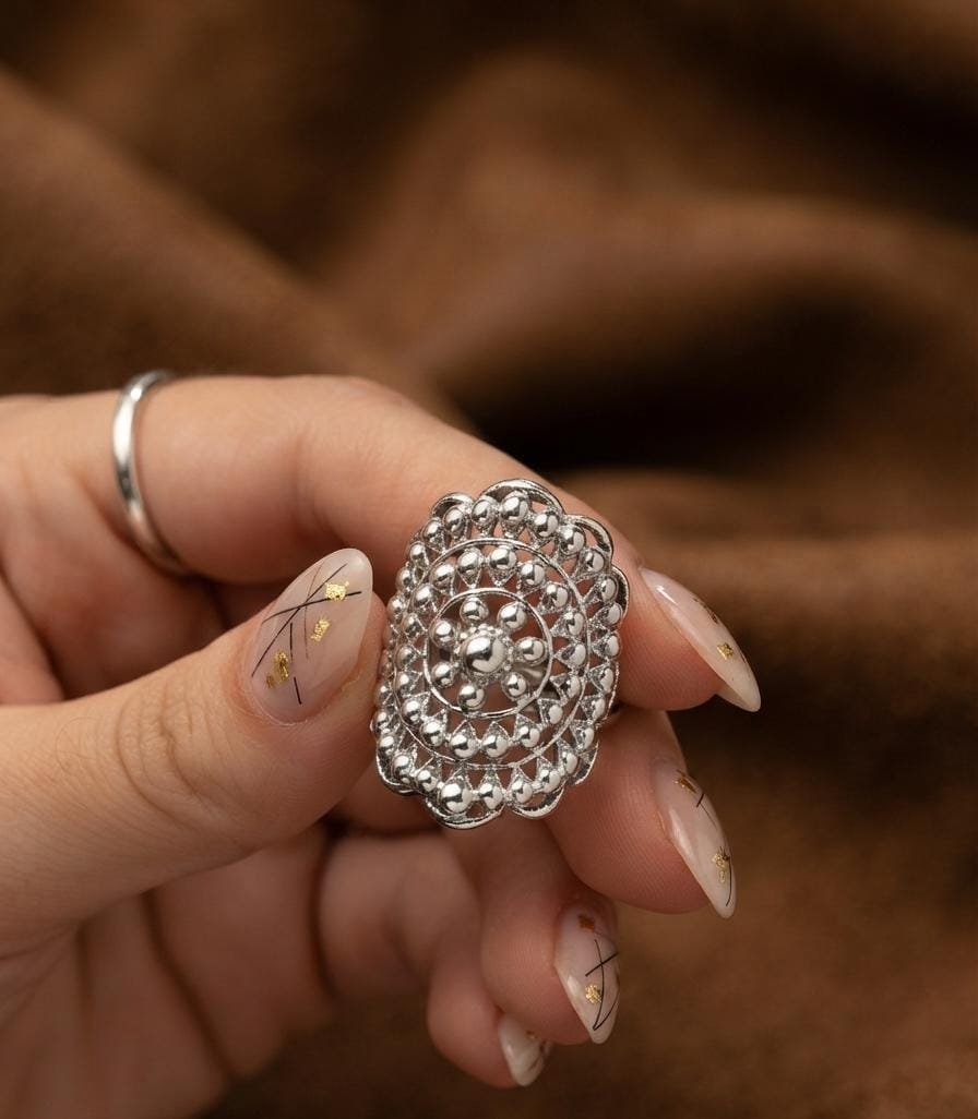 Anillo MANDALA CALADO C-5A