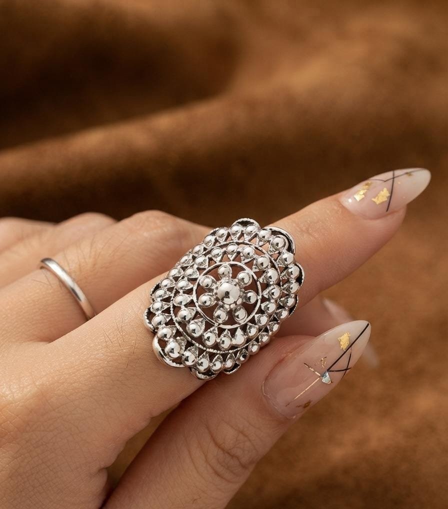 Anillo MANDALA CALADO C-5A
