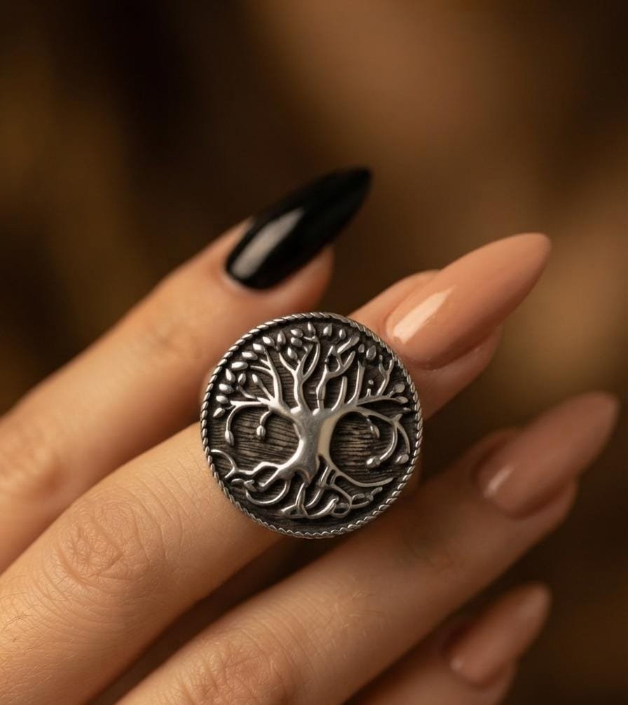 Anillo ARBOL DE LA VIDA "TALLE UNICO #6" C-5A