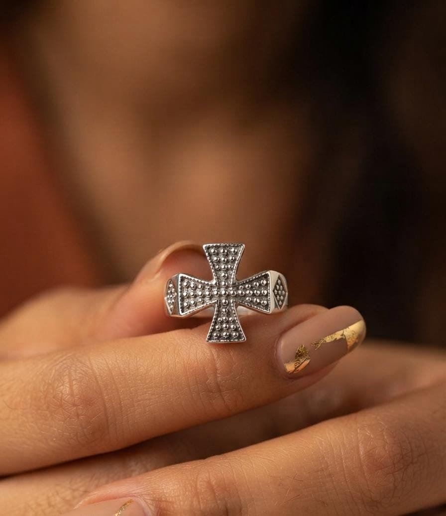 Anillo Cruz de Malta C-5C