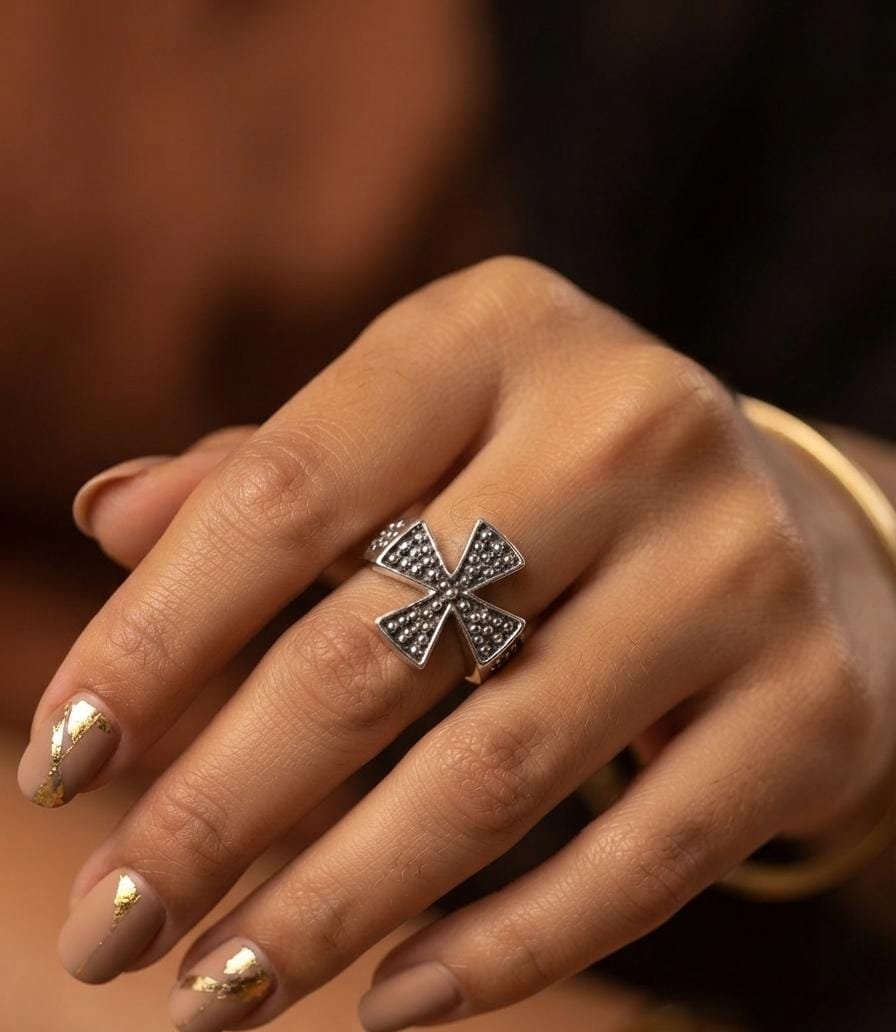 Anillo Cruz de Malta C-5C