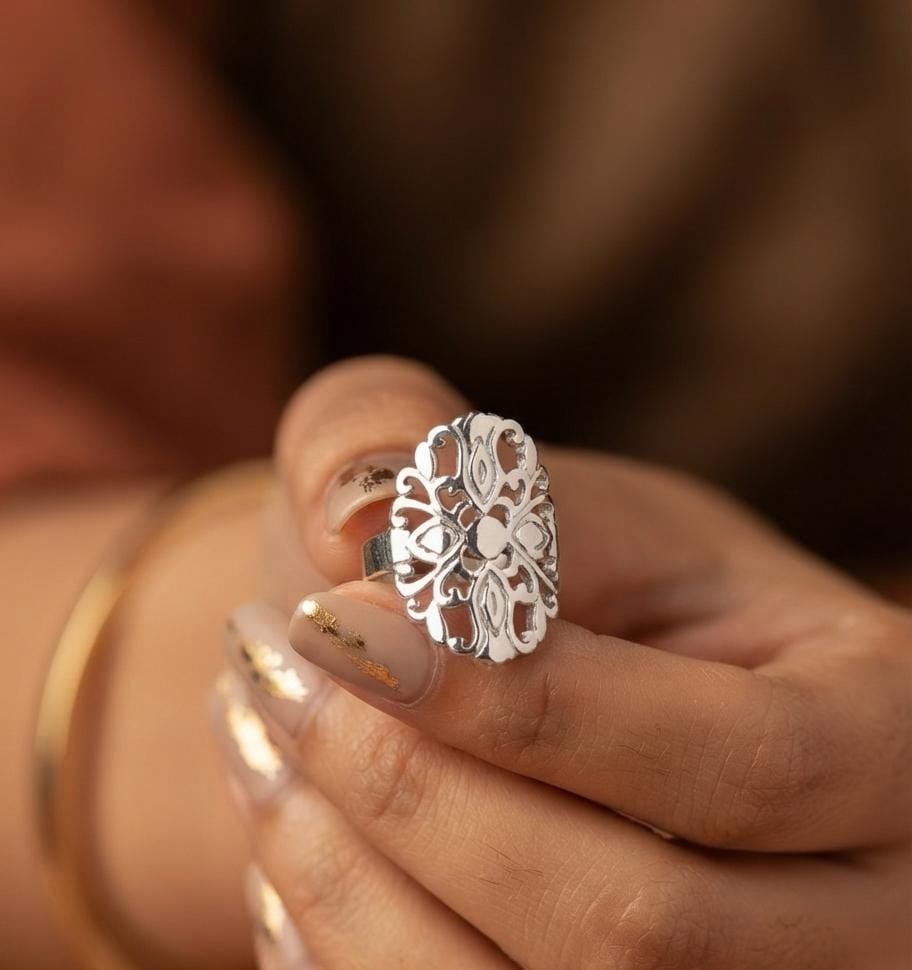 Anillo CALADO grande C-5B