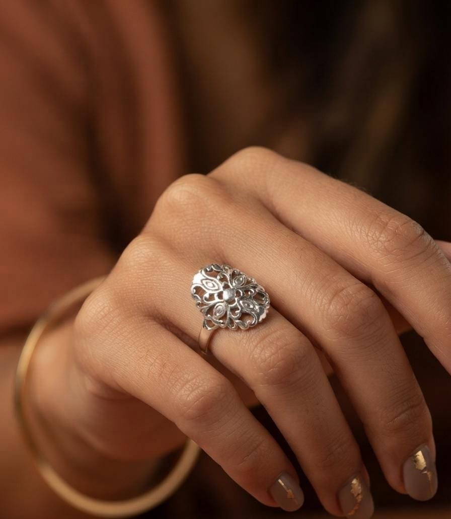 Anillo CALADO grande C-5B