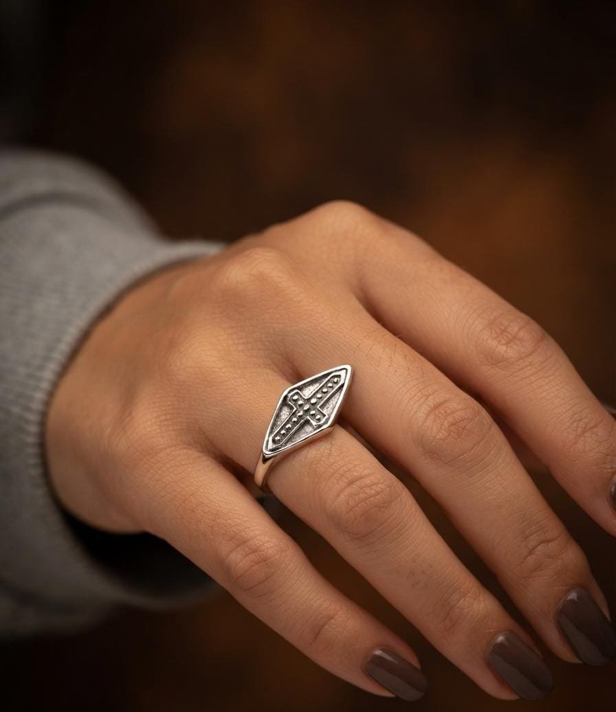 Anillo CRUZ TEMPLARIA C-5B