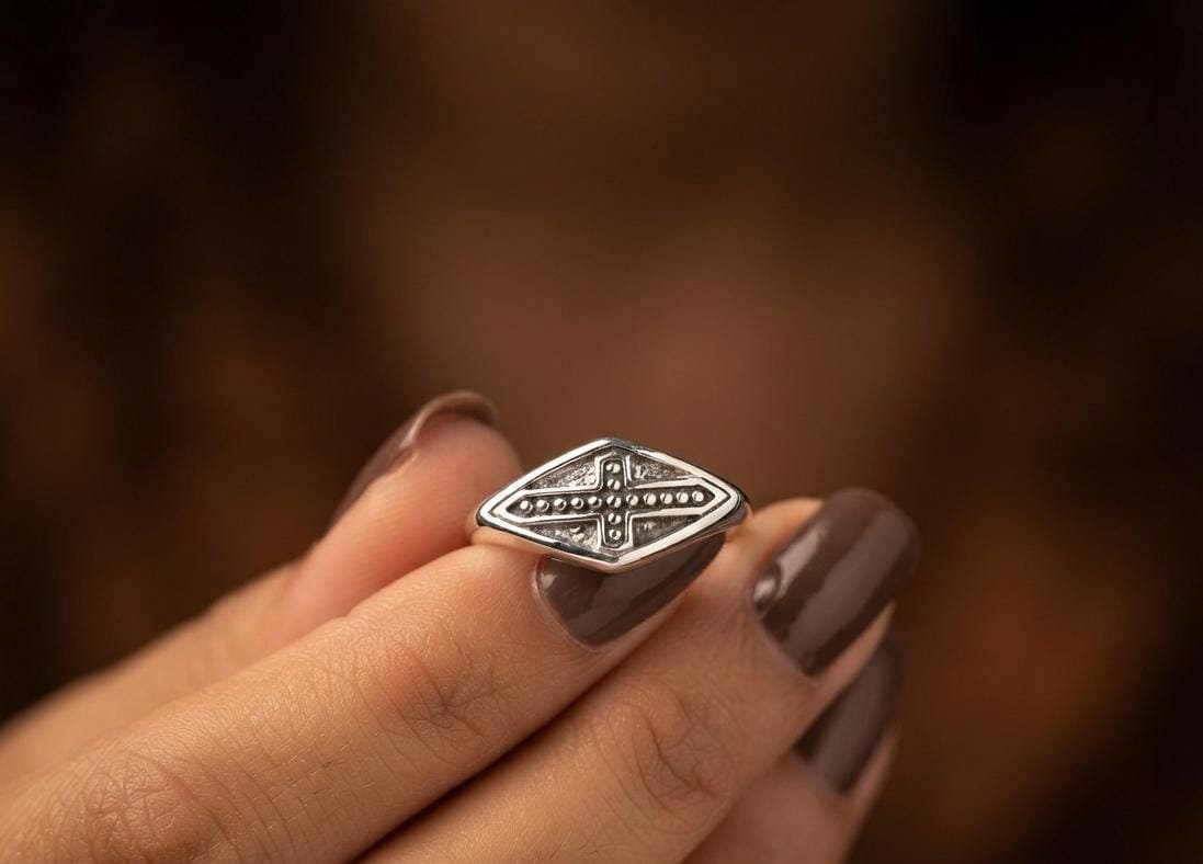 Anillo CRUZ TEMPLARIA C-5B