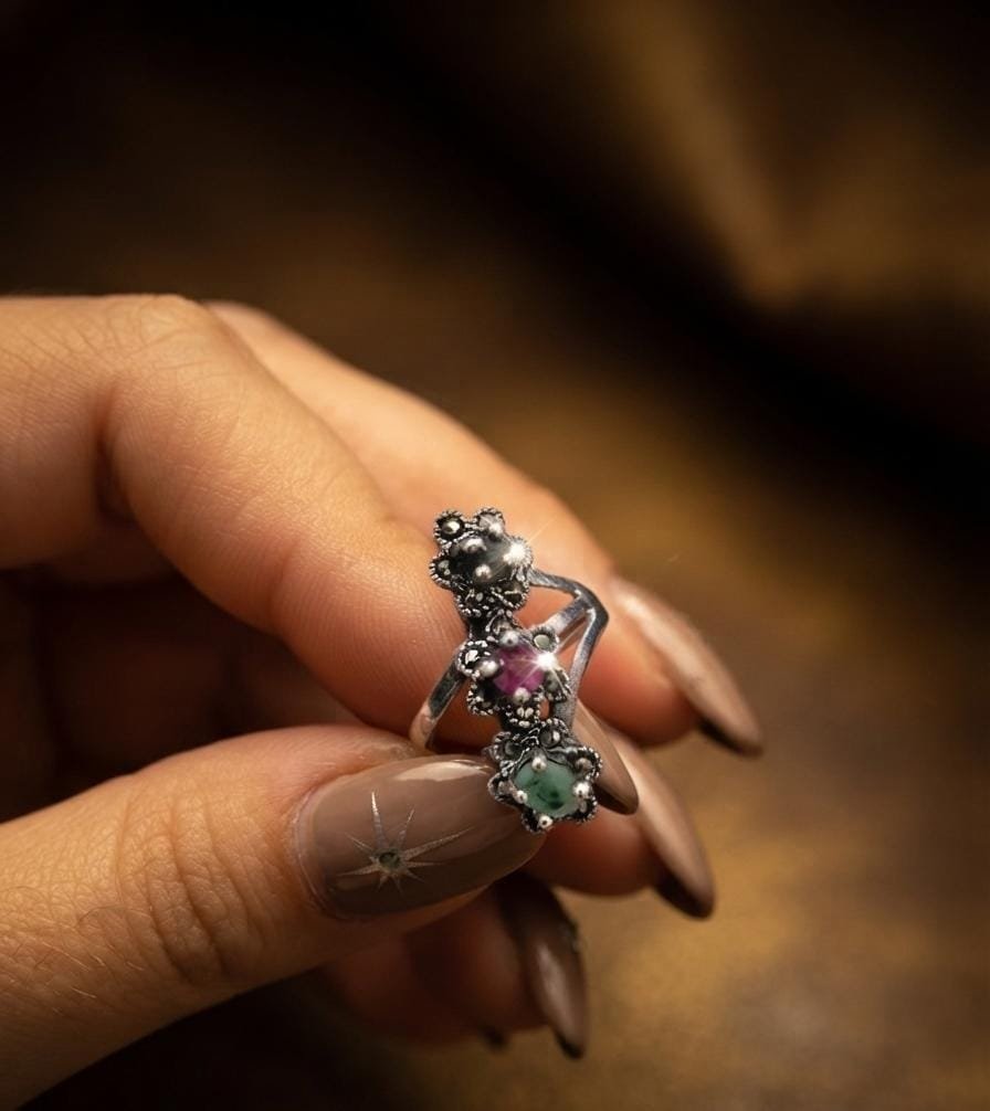 Anillo Piedra raiz C-116C