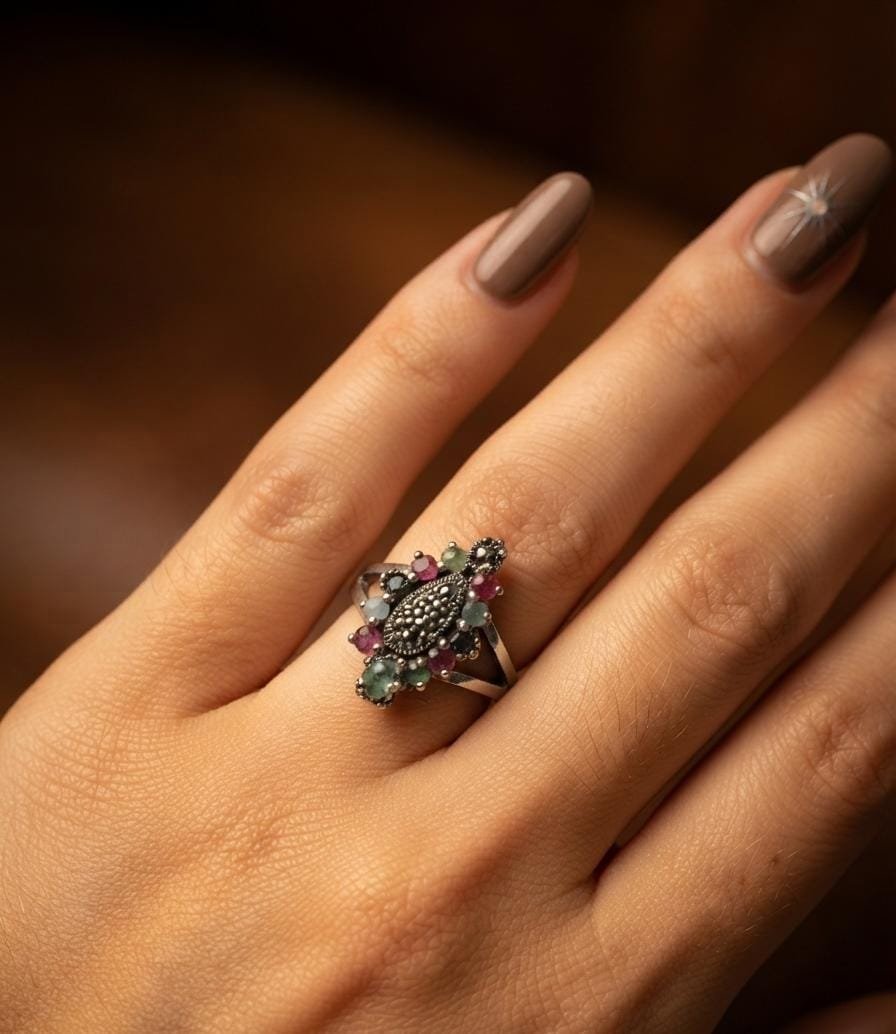 Anillo Piedra raiz C-116C