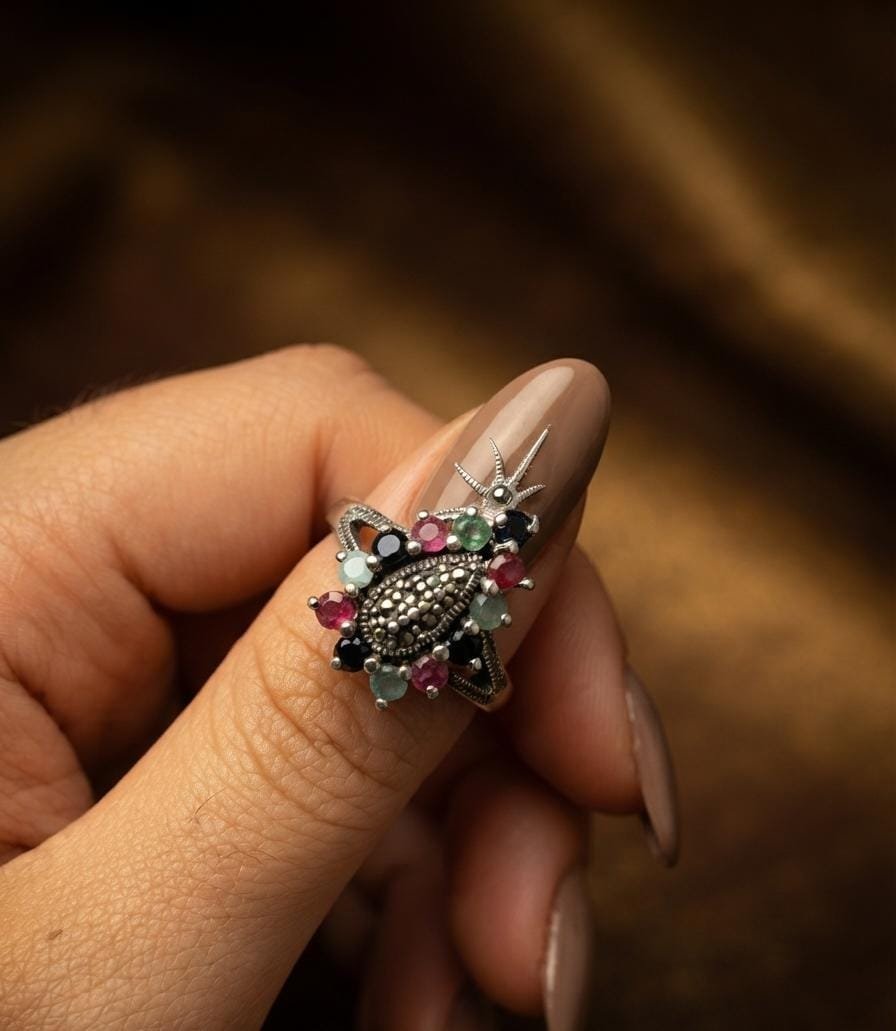 Anillo Piedra raiz C-116C