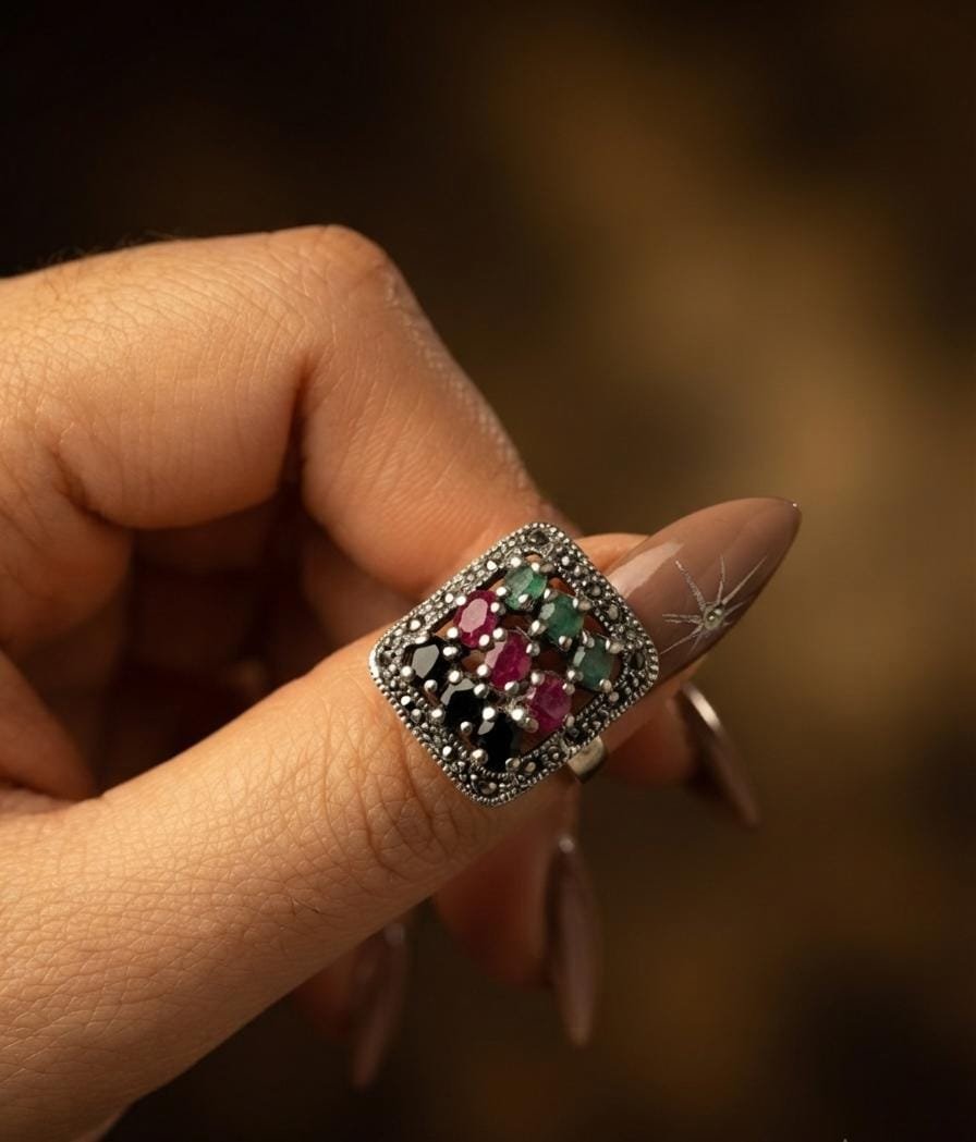 Anillo Piedra raiz C-116C