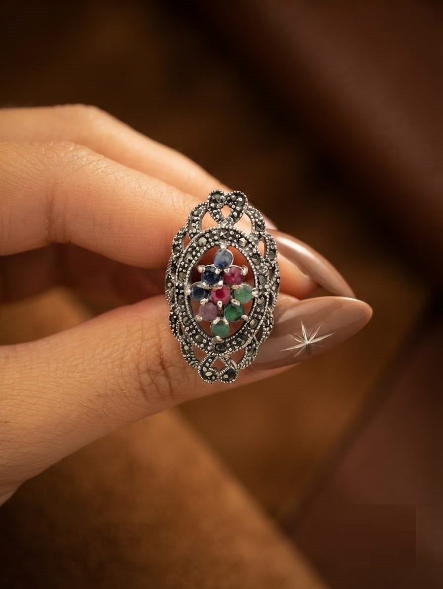 Anillo Piedra raiz C-116C