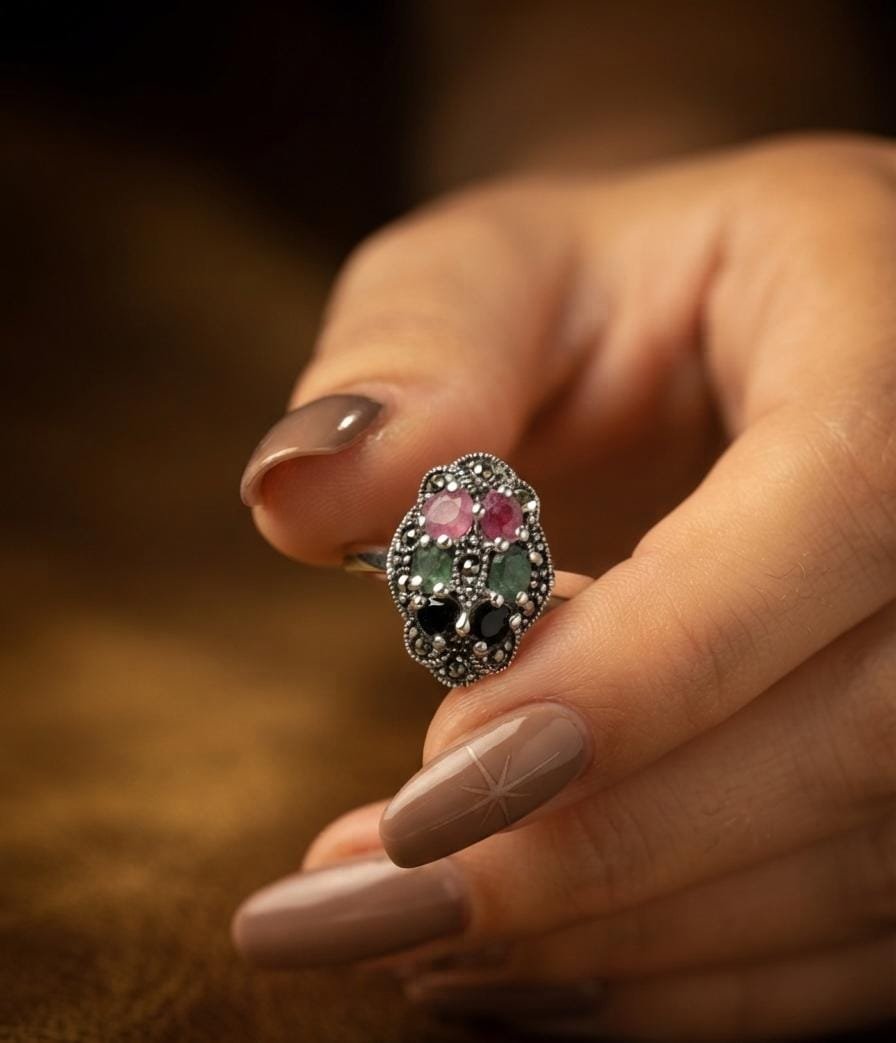 Anillo Piedra raiz C-116C