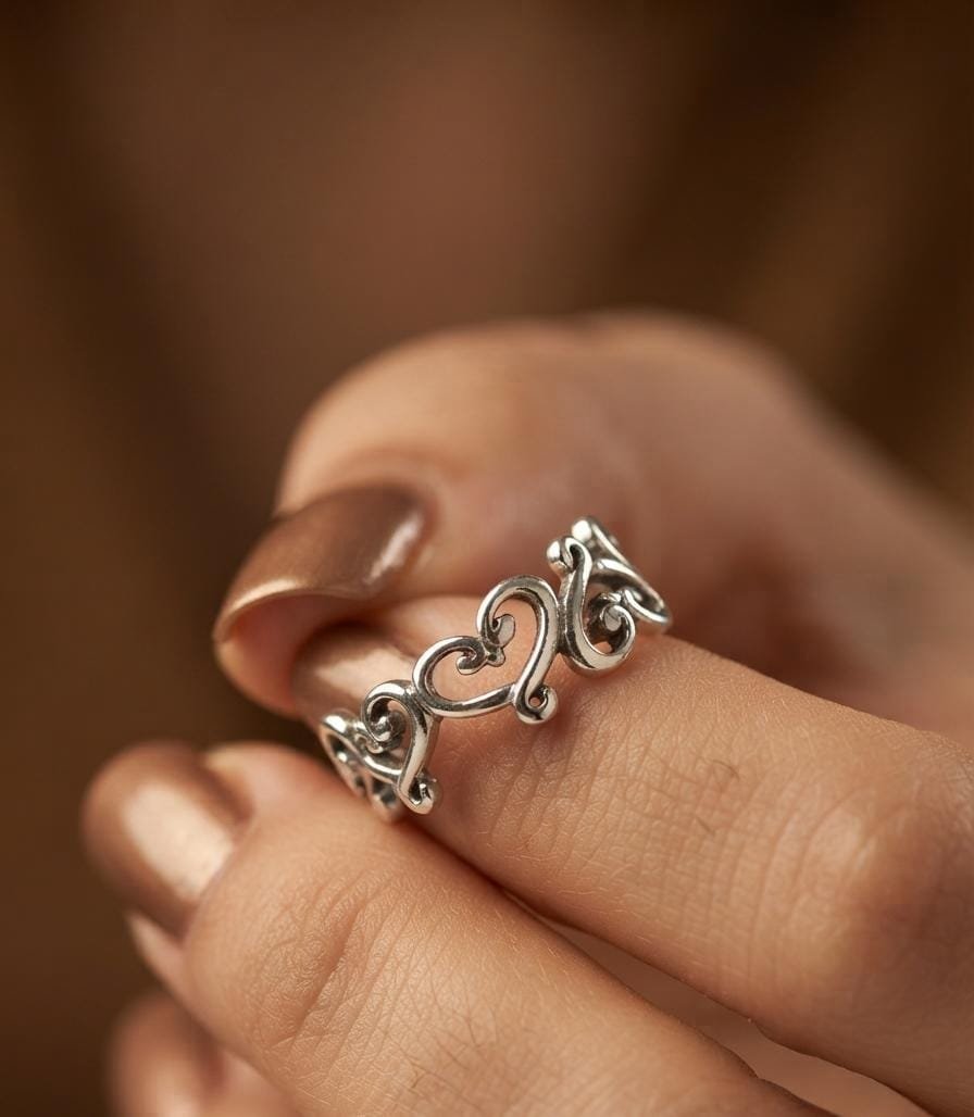 ANILLO CORANCITOS "TALLE UNICO #5" C-102C