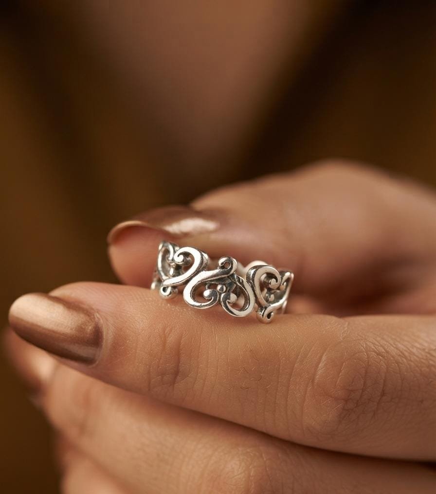 ANILLO CORANCITOS "TALLE UNICO #5" C-102C