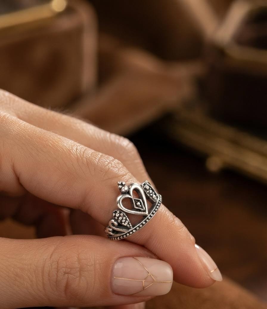 ANILLO DE CORAZON C-102C