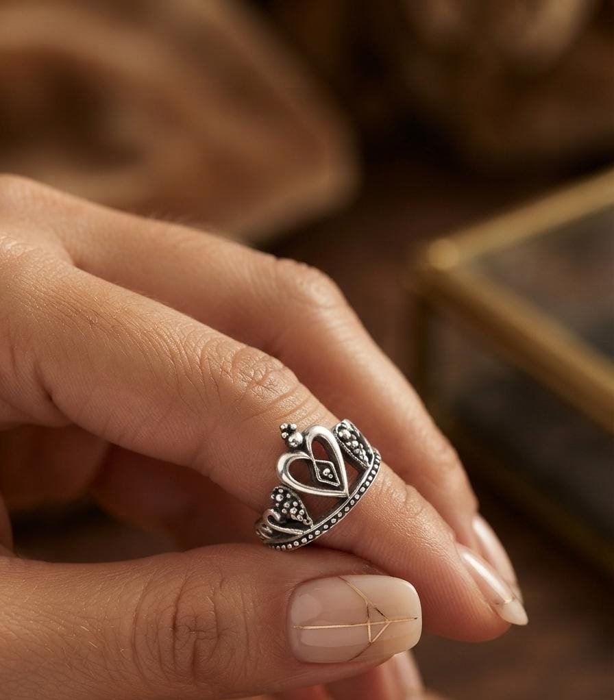 ANILLO DE CORAZON C-102C