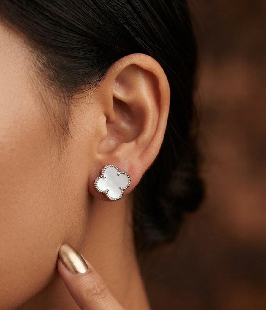 Pasante Van Cleef blanco 1,5cm C-104C