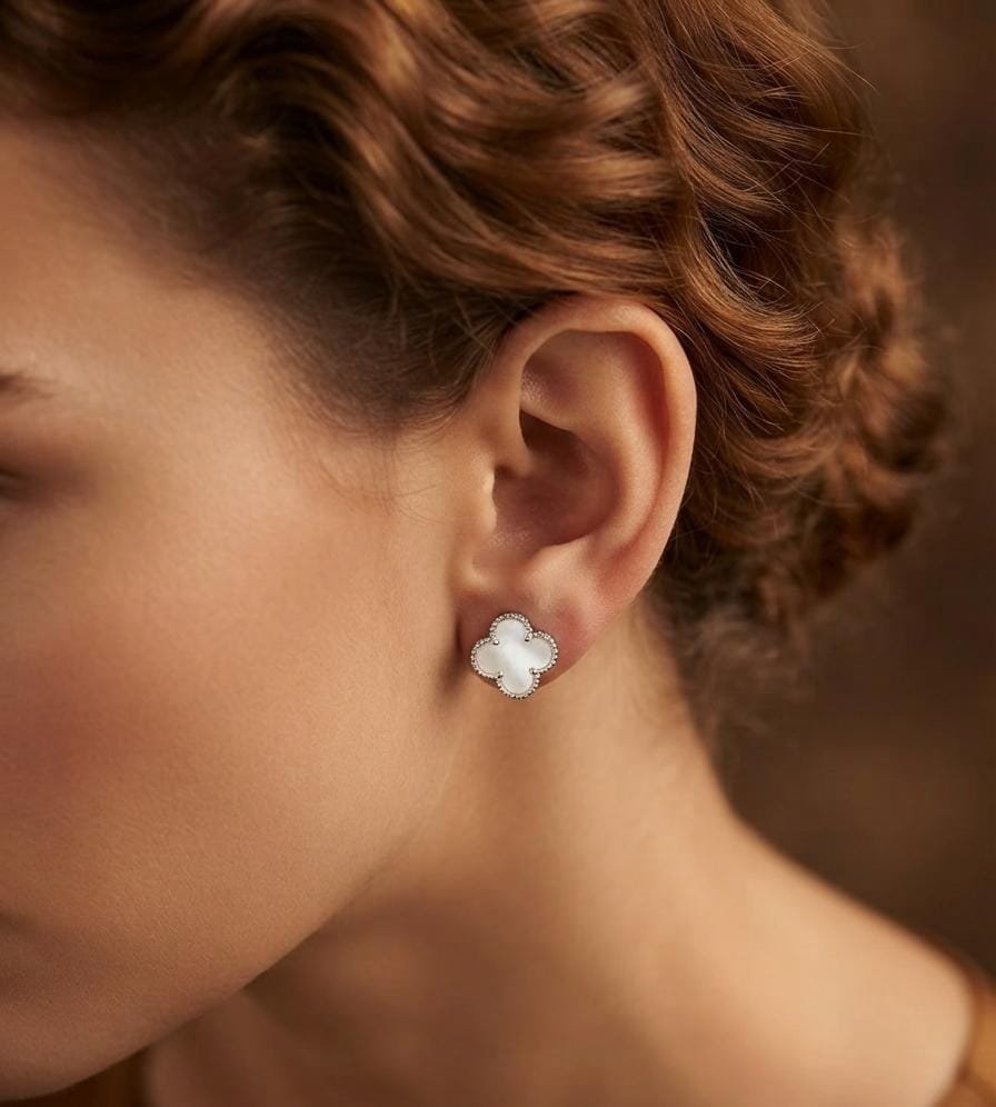 Pasante Van Cleef blanco 1,5cm C-104C