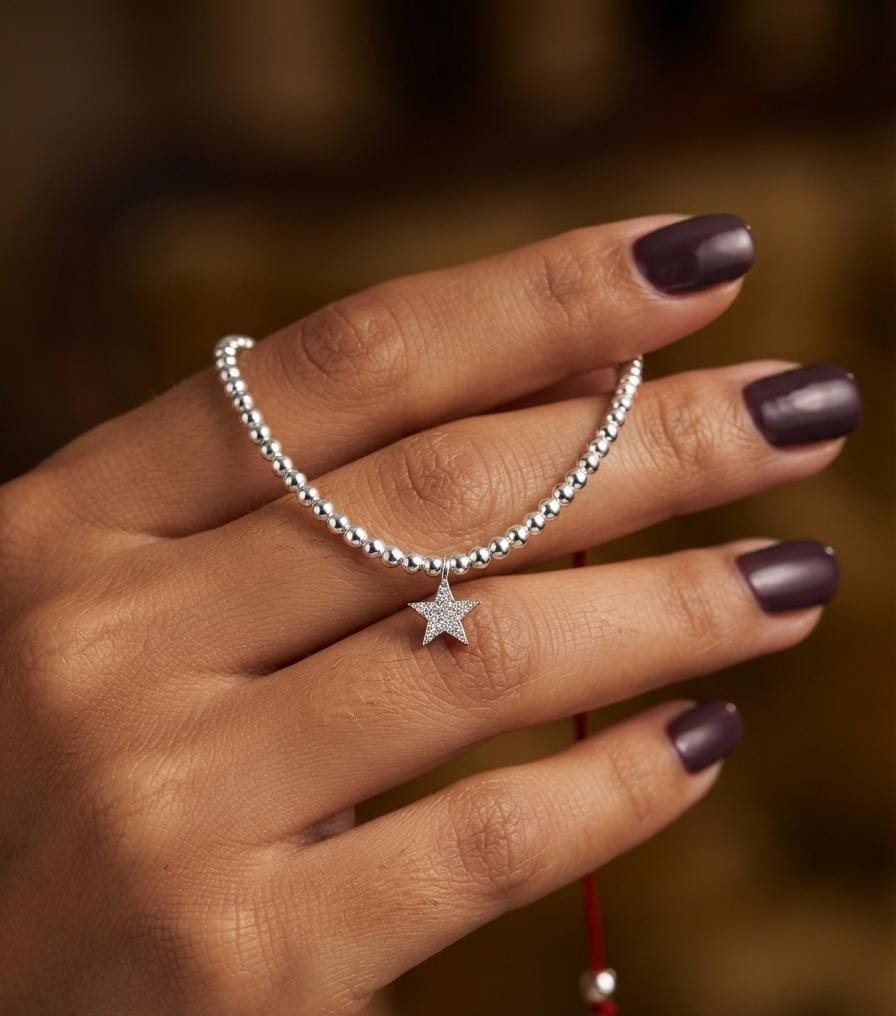CHOCKER HILO Y BOLITAS REGULABLE C-56A