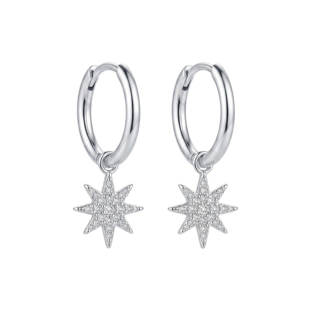 ARGOLLAS ESTRELAL DE 8 PUNTAS C-21A