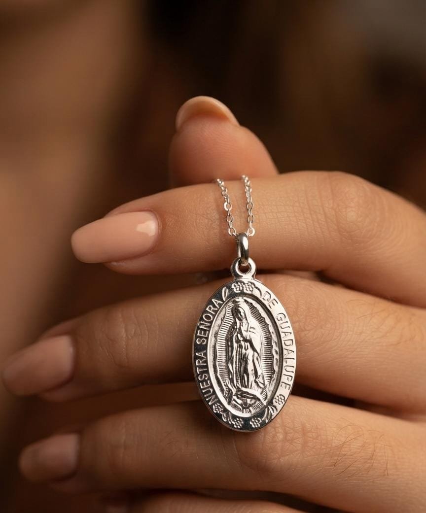 DIJE RELIGIOSO VIRGEN GUADALUPE 16x14mm
