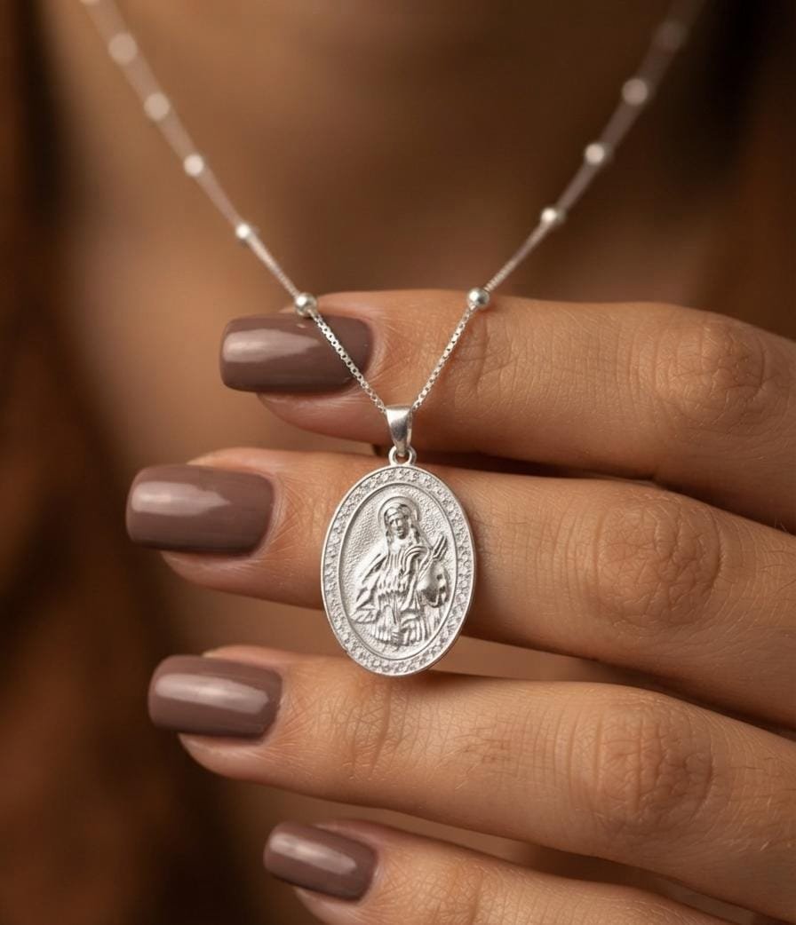 DIJE RELIGIOSO SANTA LUCIA