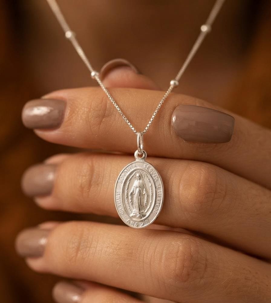 DIJE RELIGIOSO VIRGEN GUADALUPE 24x16mm