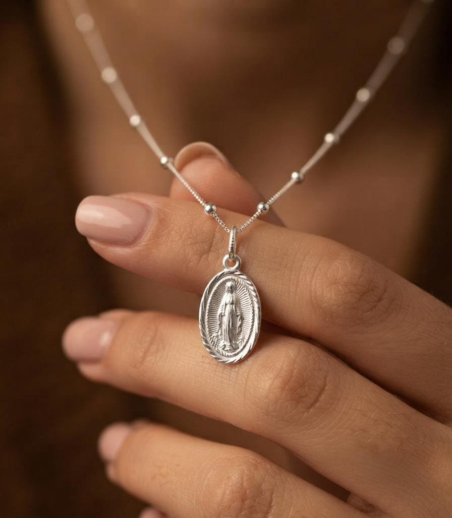 DIJE RELIGIOSO VIRGEN GUADALUPE 12x17mm