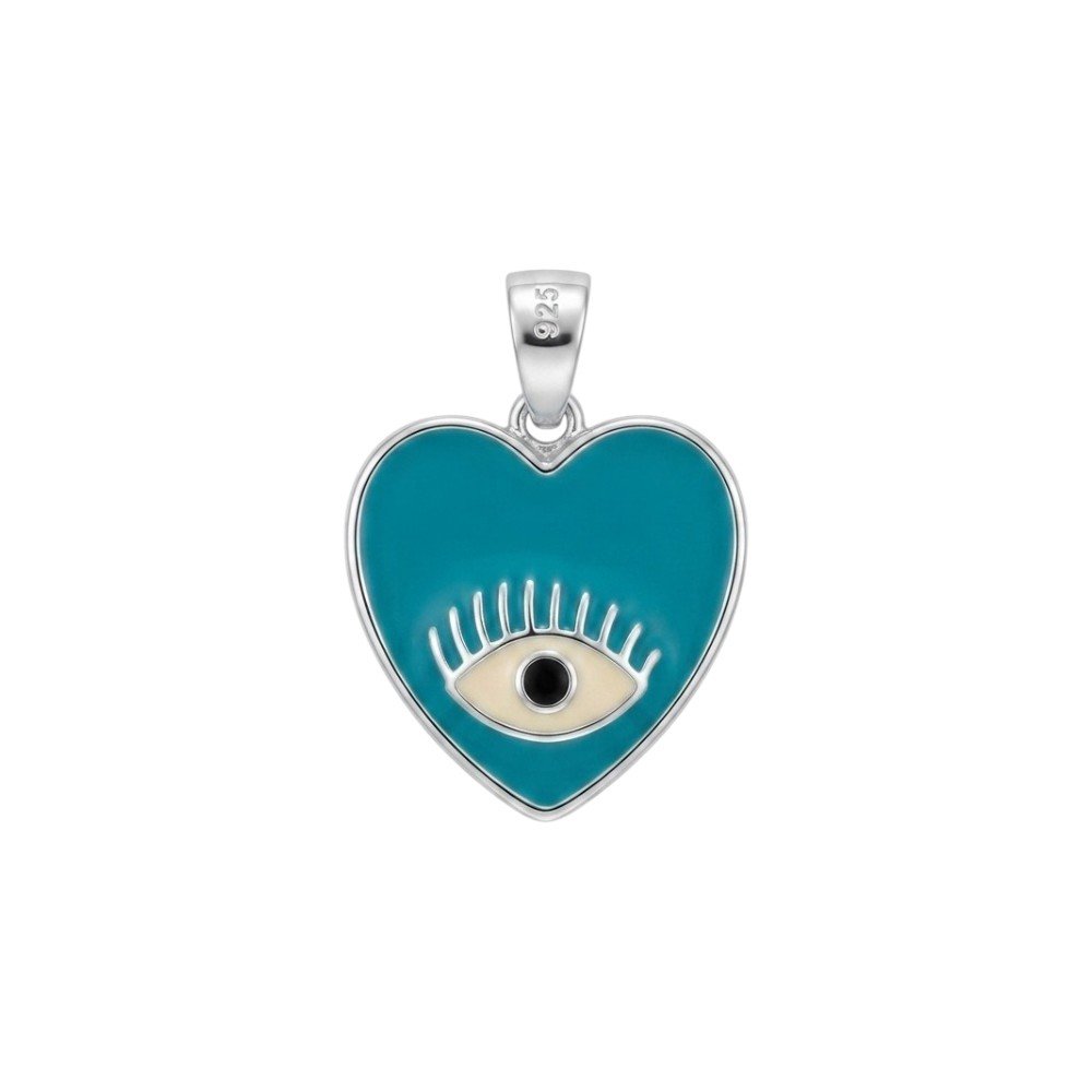 Dije corazon esmaltado 1,7cm C-25A