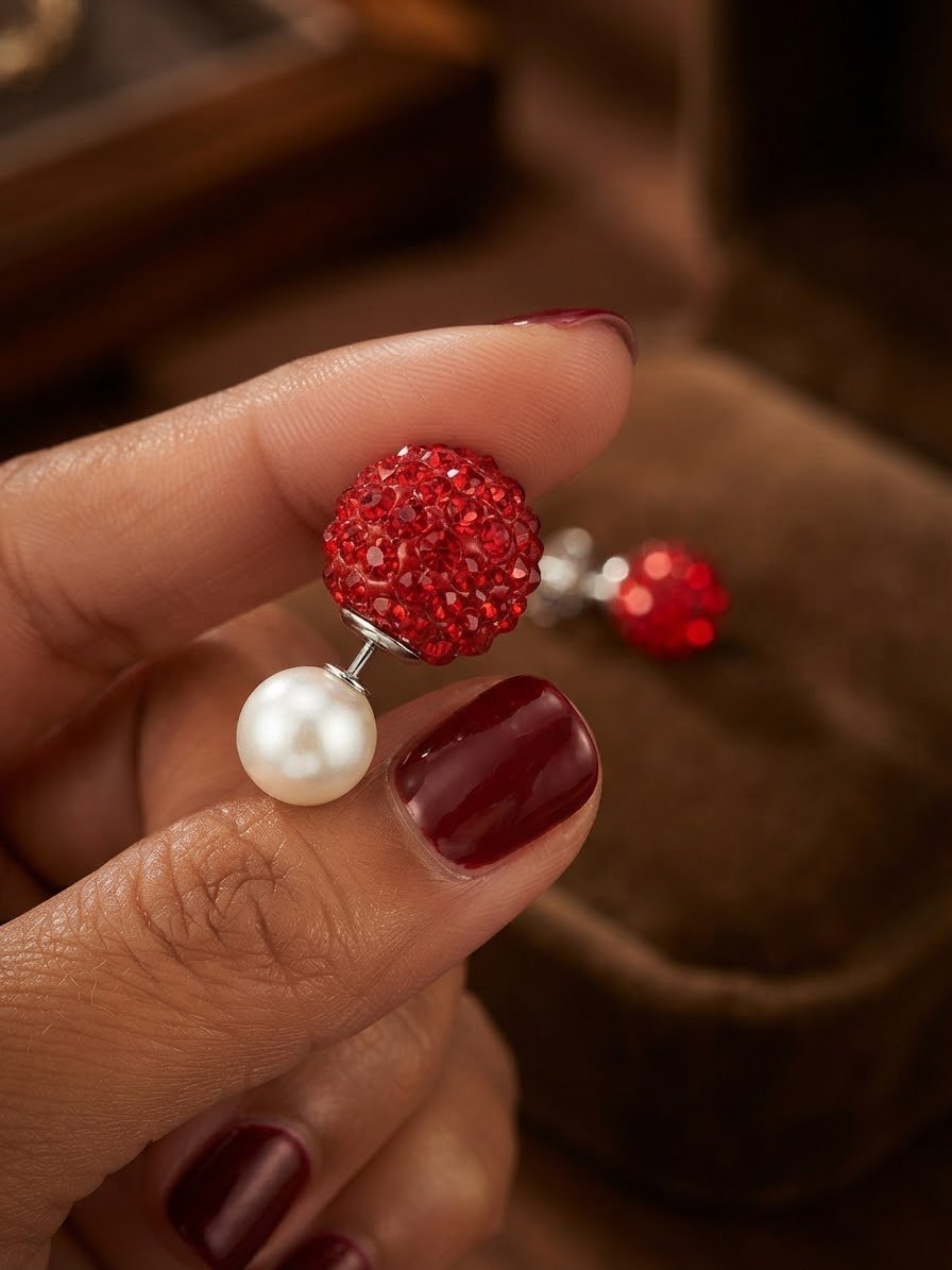 AROS BOLITA DE FUEGO ROJA C-101B