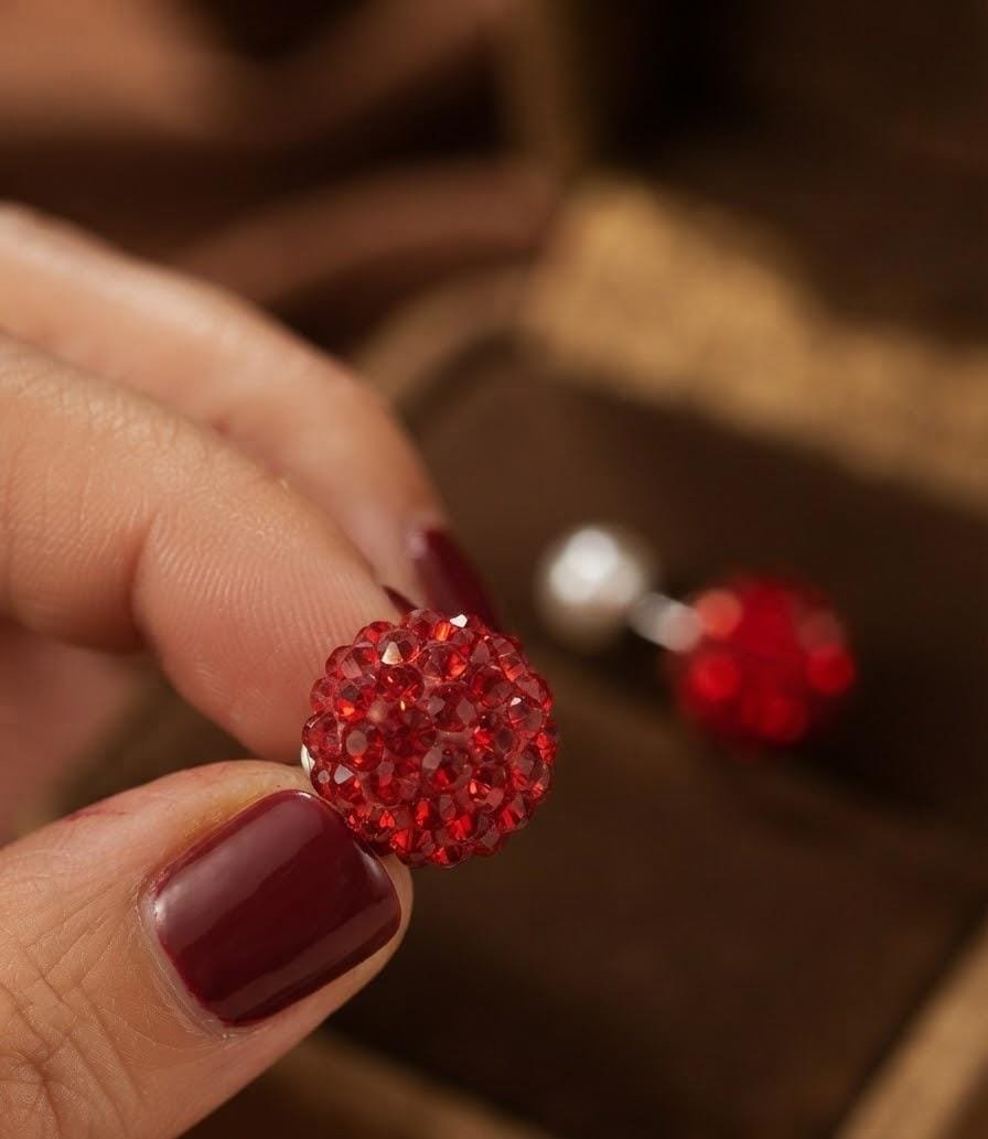 AROS BOLITA DE FUEGO ROJA C-101B