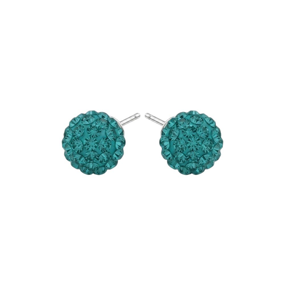PASANTES BOLITA DE FUEGO TURQUESA 1,8cm C-101B