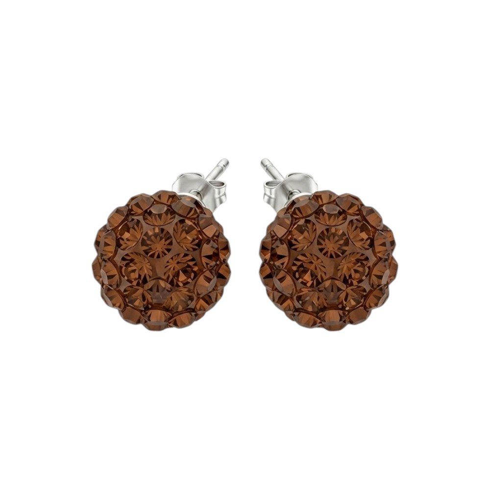 PASANTES BOLITA DE FUEGO MARRON 1,8cm C-101B
