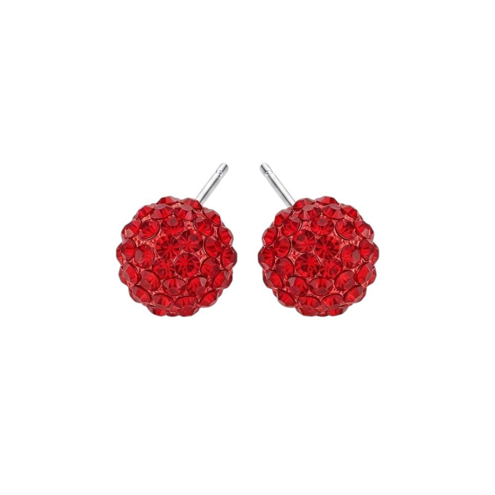 PASANTES BOLITA DE FUEGO ROJAS 1.4cm C-101B