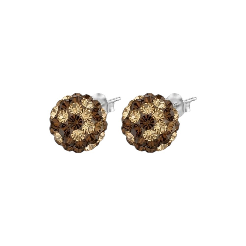 pasantes bolita de fuego marron mix c-101b
