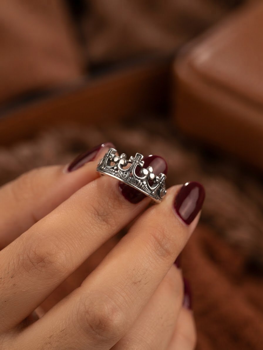 ANILLO CORONA PRINCESA C-102C