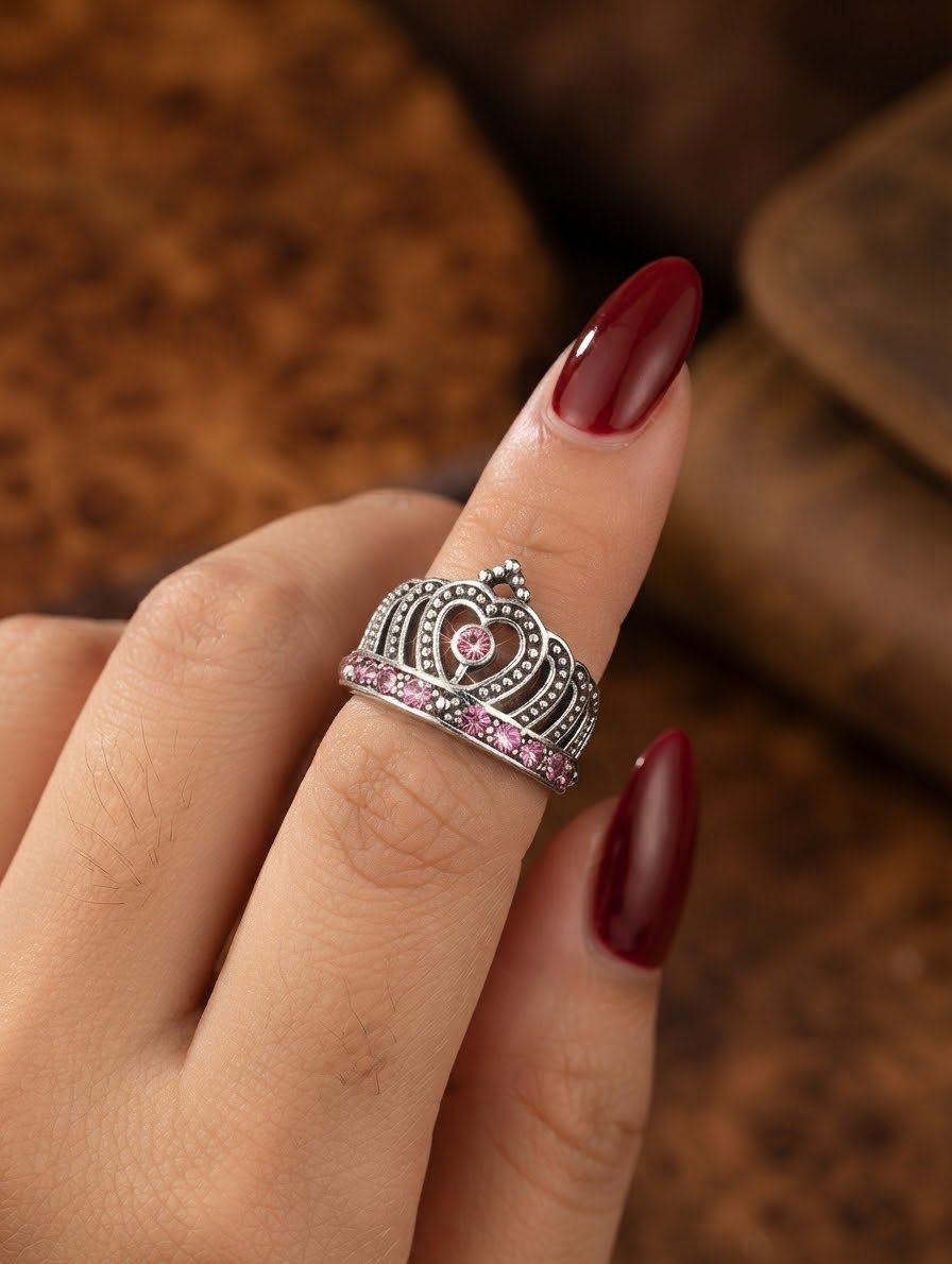 ANILLO CORONA PRINCESA C-102B