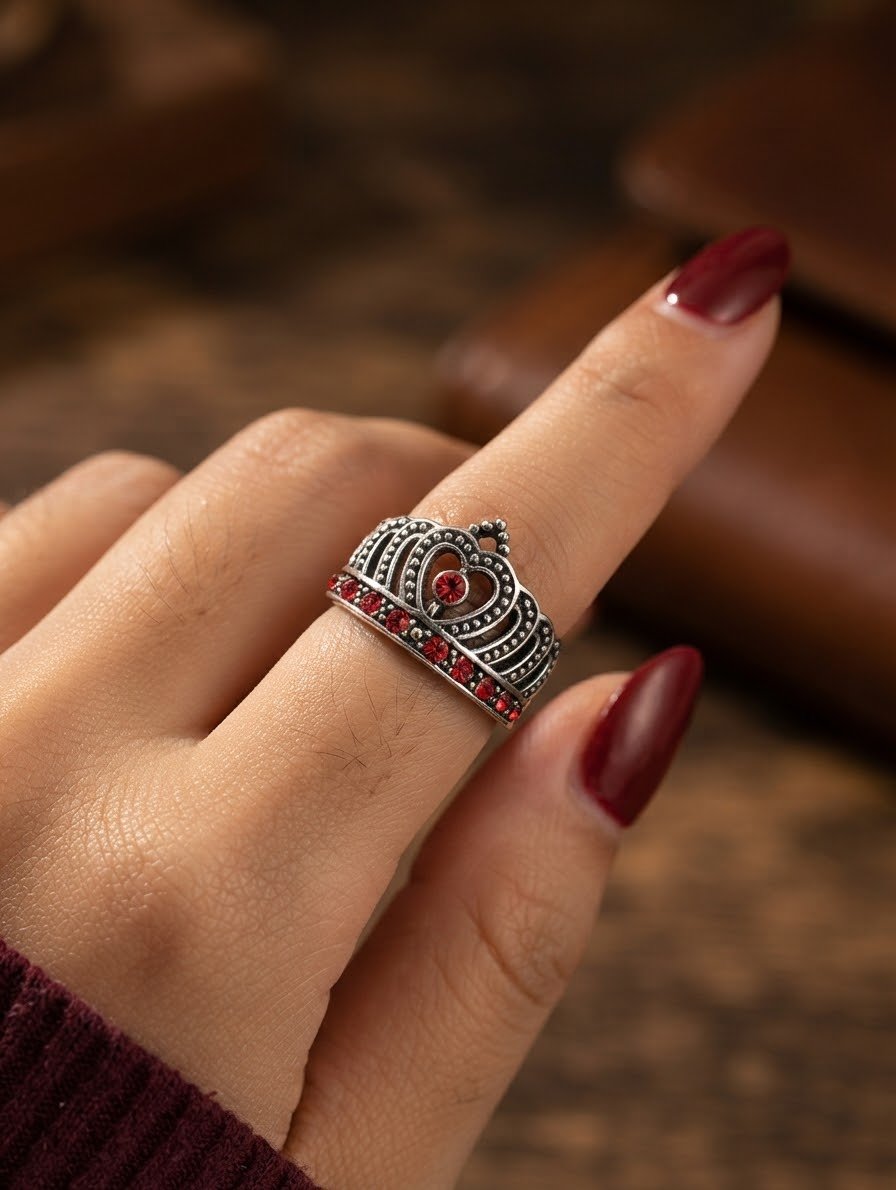 ANILLO TIARA RED C-102B