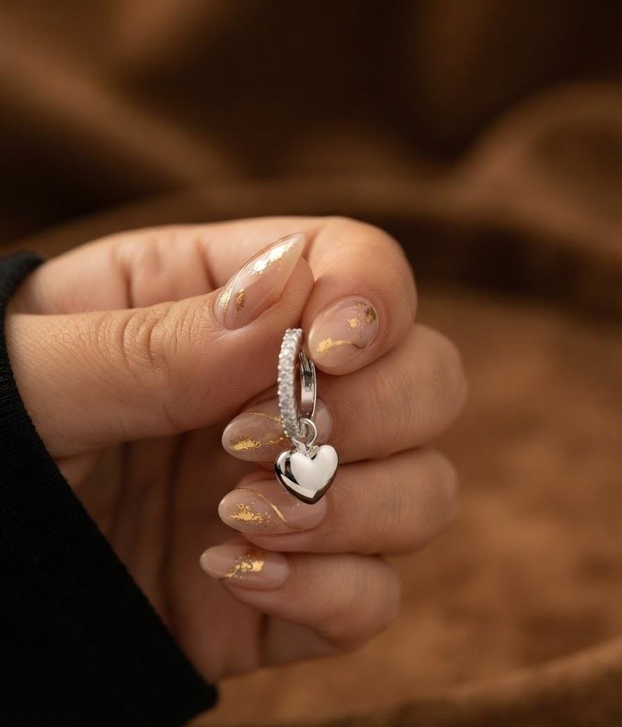 ARGOLLAS CORAZON LISO 15mm CP-A