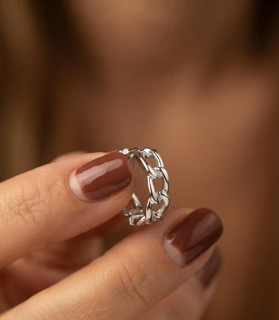 ARGOLLAS ESLABONES ENTRELAZADOS 12mm CP-A