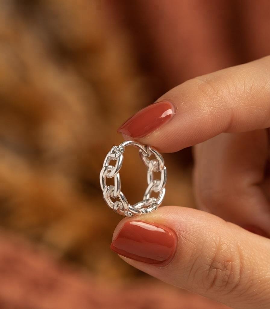 ARGOLLAS ESLABONES ENTRELAZADOS 12mm CP-A